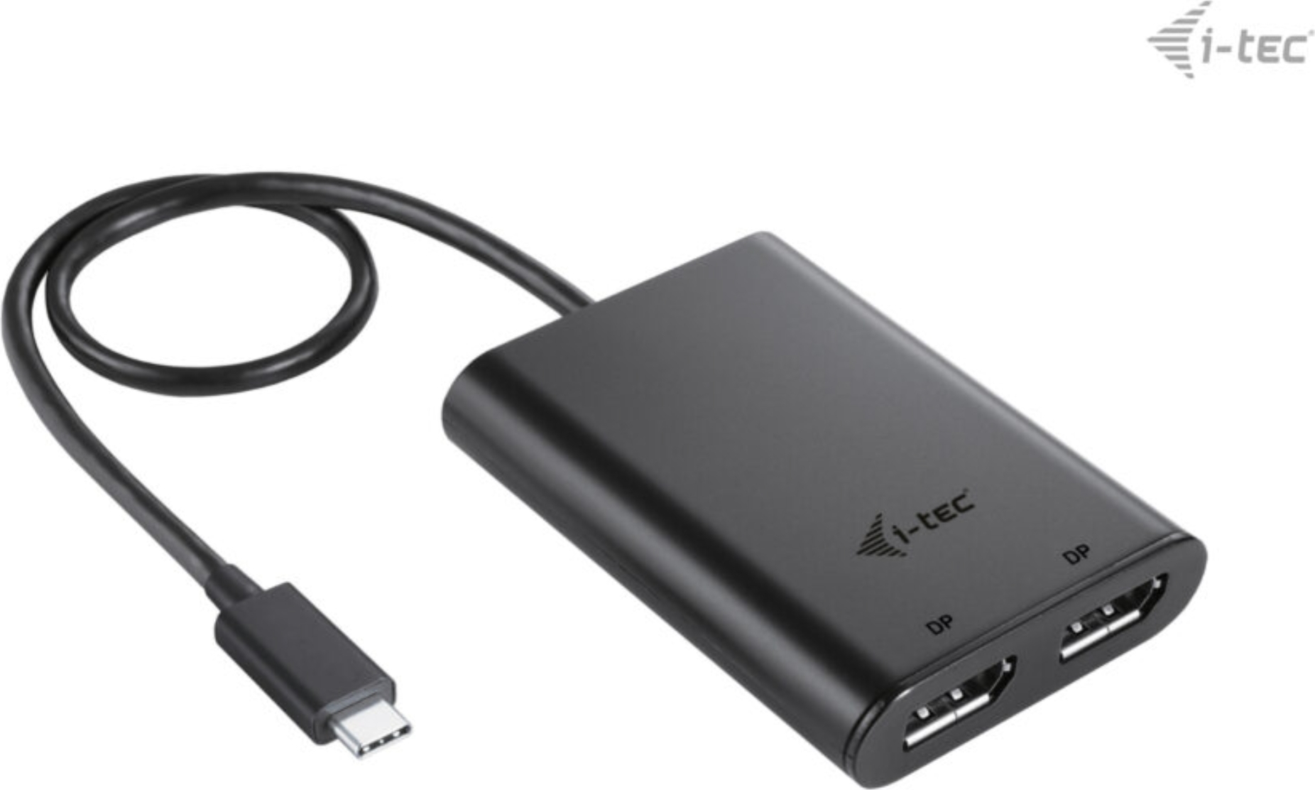 i-tec USB-C Dual 4K/60Hz (single 8K/30Hz) DP Video Adapter
