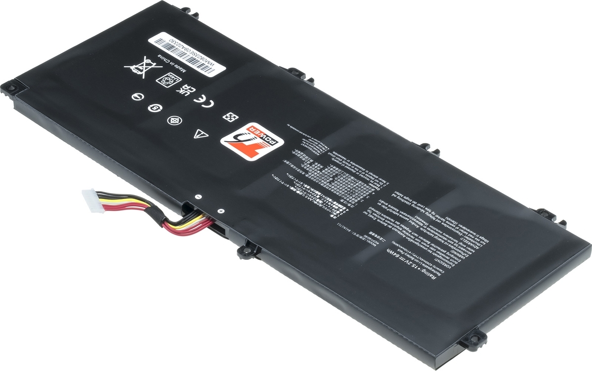 Baterie T6 Power pro Asus TUF FX705D, FX705G, 4240mAh, 64Wh, 4cell, Li-pol