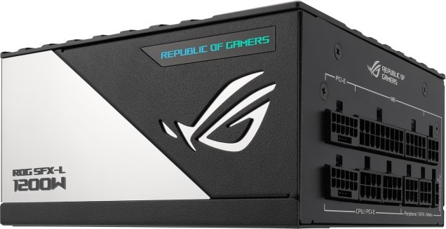 ASUS zdroj 1200W ROG LOKI SFX-L GAMING, 120 mm, Plně Modulární, 80+ Titanium, ARGB, SFX-L