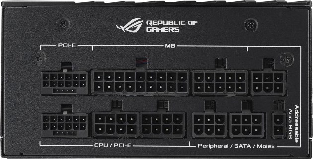 ASUS zdroj 1200W ROG LOKI SFX-L GAMING, 120 mm, Plně Modulární, 80+ Titanium, ARGB, SFX-L
