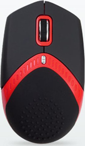 EXACTGAME AMEI AM-M101R/Ergonomická/Optická/1 600 DPI/Drátová USB/Černá-červená
