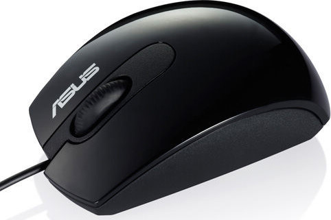 ASUS DS-2521A/Kancelářská/Optická/Pro praváky/1 000 DPI/Drátová USB/Černá