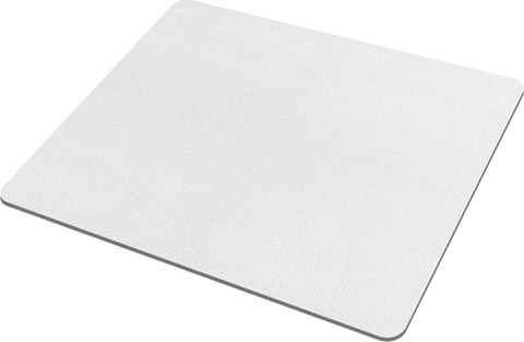 Podložka pod myš Natec Printable, bílá, 220x180x2mm