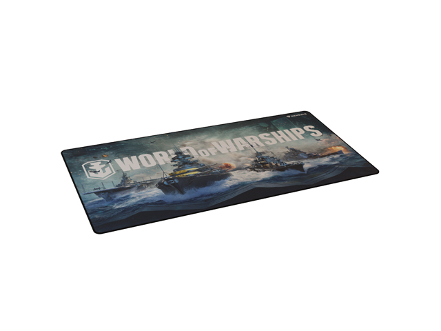 Herní podložka pod myš Genesis CARBON 500 WORLD of WARSHIPS ARMADA, MAXI 90x45cm