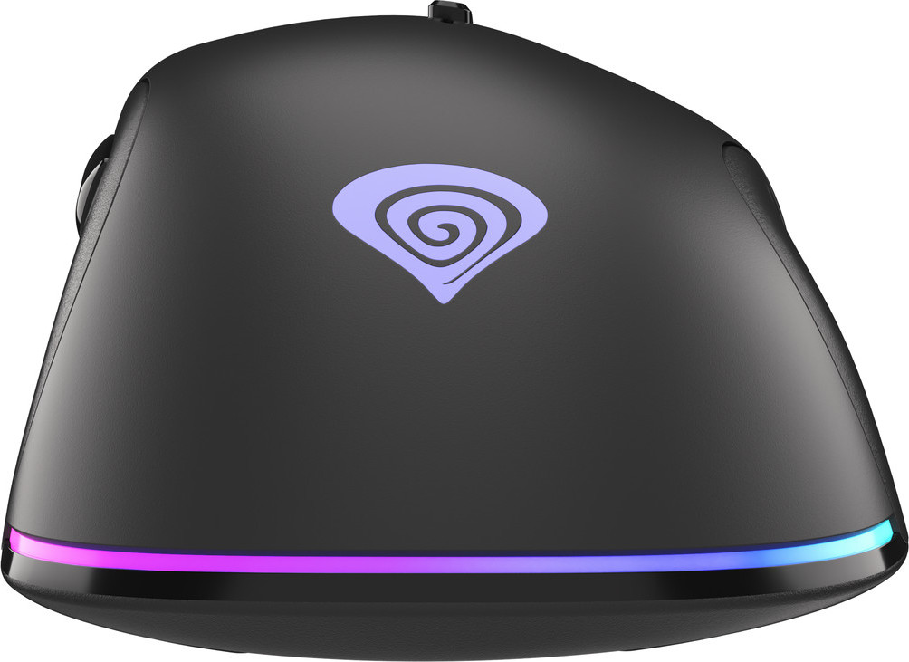 Genesis herní optická myš KRYPTON 200/RGB/6400 DPI/Herní/Optická/6 000 DPI/Drátová USB/Černá