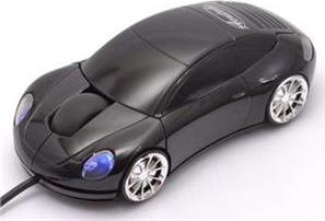 ACUTAKE Extreme Racing Mouse BK2 (BLACK) 1000dpi
