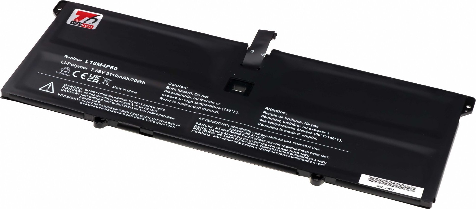 Baterie T6 Power pro Lenovo Yoga 920-13IKB, 9110mAh, 70Wh, 4cell, Li-pol
