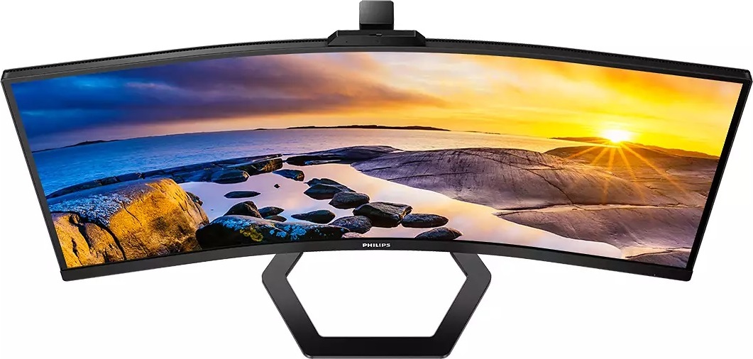 Philips MT VA LED 34" 34E1C5600HE/00 - VA panel, 3440x1440, HDMI, DP, USB-C, USB, repro, nast vysky, webcam
