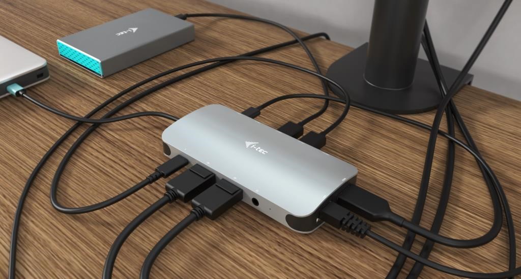 i-tec iTec USB-C Metal Nano 3x Display Dokovacia stanica + Power Delivery 100 W