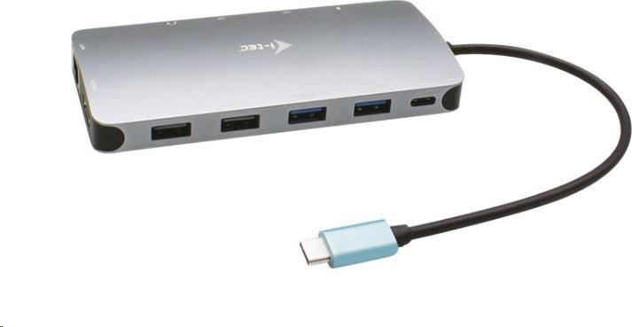 i-tec iTec USB-C Metal Nano 3x Display Dokovacia stanica + Power Delivery 100 W