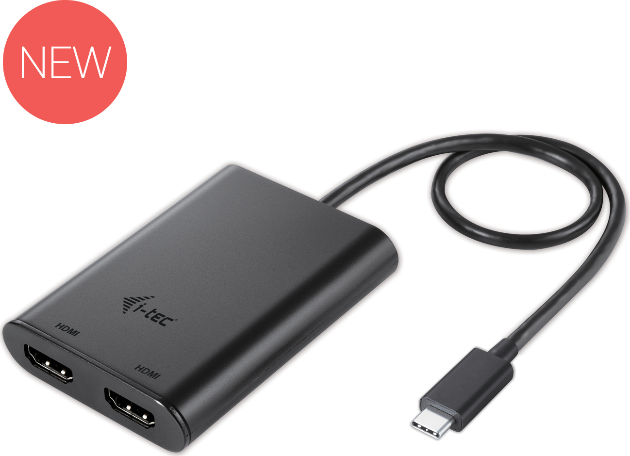 i-tec iTec USB-C na duálny HDMI video adaptér