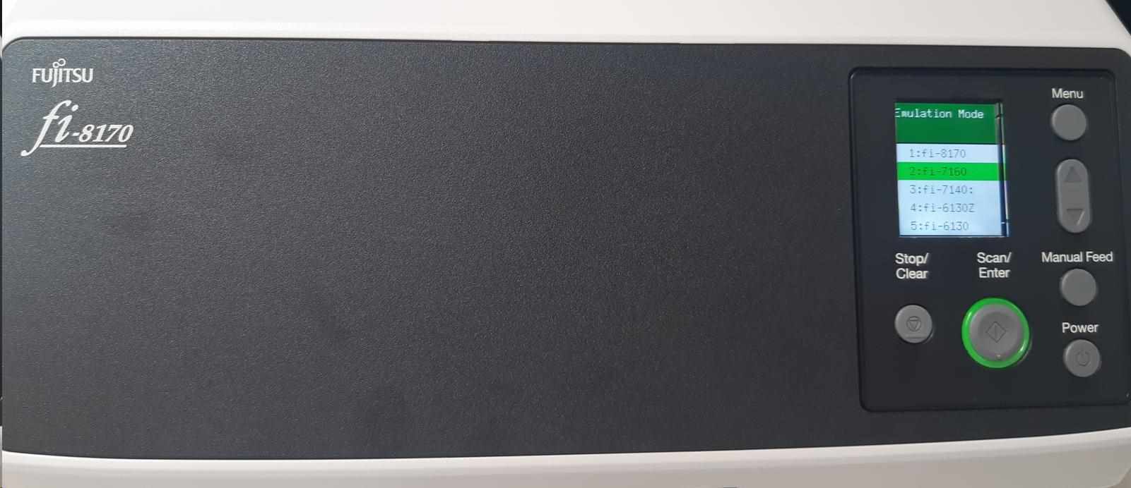 RICOH Skener FUJITSU Fi-8170 A4, priechodný, 70 str./min, 600 dpi, LAN RJ45-1000, USB 3.2, ADF 100 listov, 10000 listov za deň