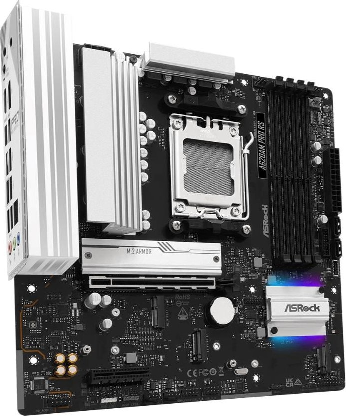 ASRock MB Sc AM5 A620AM PRO RS, AMD X620A, 4xDDR5, 1xHDMI, 1xDP