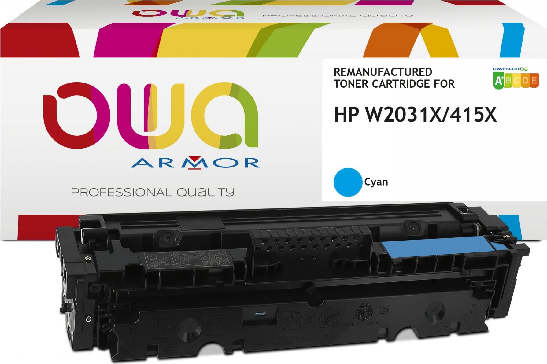 OWA Armor toner pro HP CLJ Pro MFP M450 cyan, level man., 6.000 str., komp.s W2031X