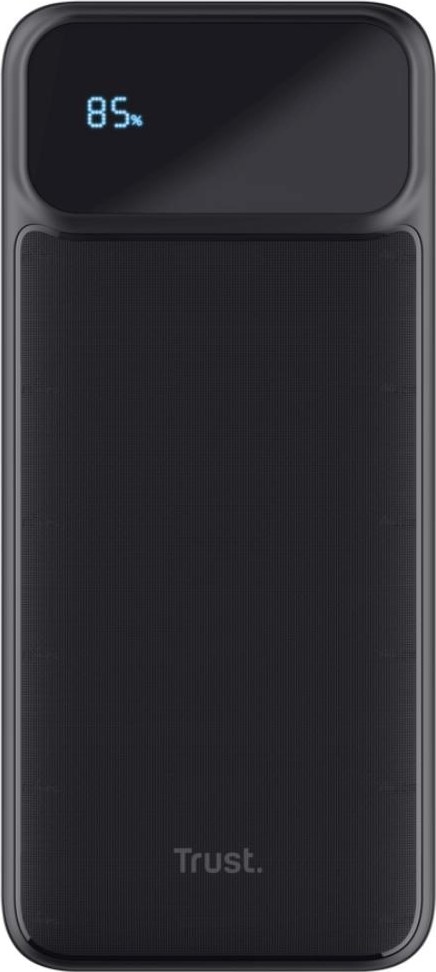 TRUST Powerbanka Avala, 20000 mAh, 1xUSB-C + 2xUSB, černá