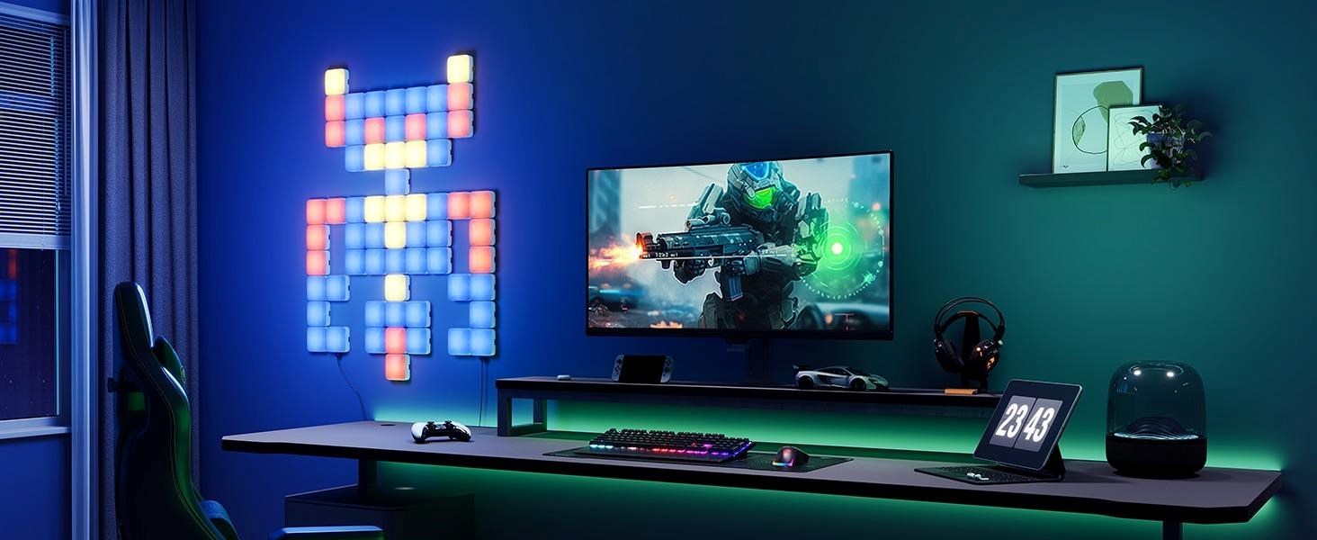 Govee Smart mini RGBIC panely - rozšíření 6ks