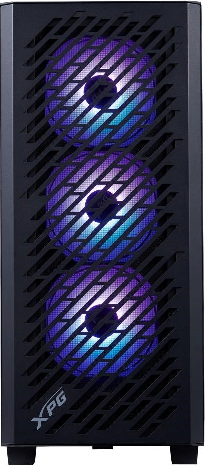 ADATA XPG case VALOR AIR PRO, ATX, Průhledná bočnice, 4x 120mm ARGB Fan, Černá