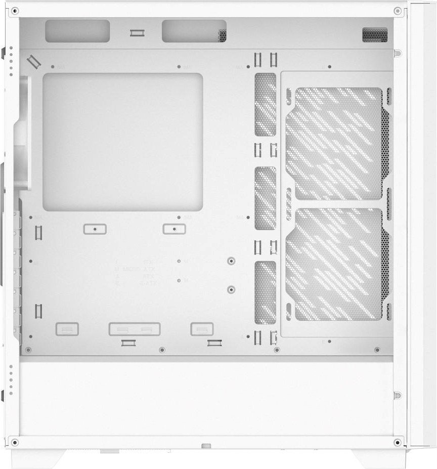 ADATA XPG case VALOR AIR PRO, ATX, Průhledná bočnice, 4x 120mm ARGB Fan, Bílá