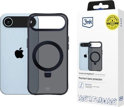 3mk ochranný kryt Smoke Case Mag&Stand pro Apple iPhone Air