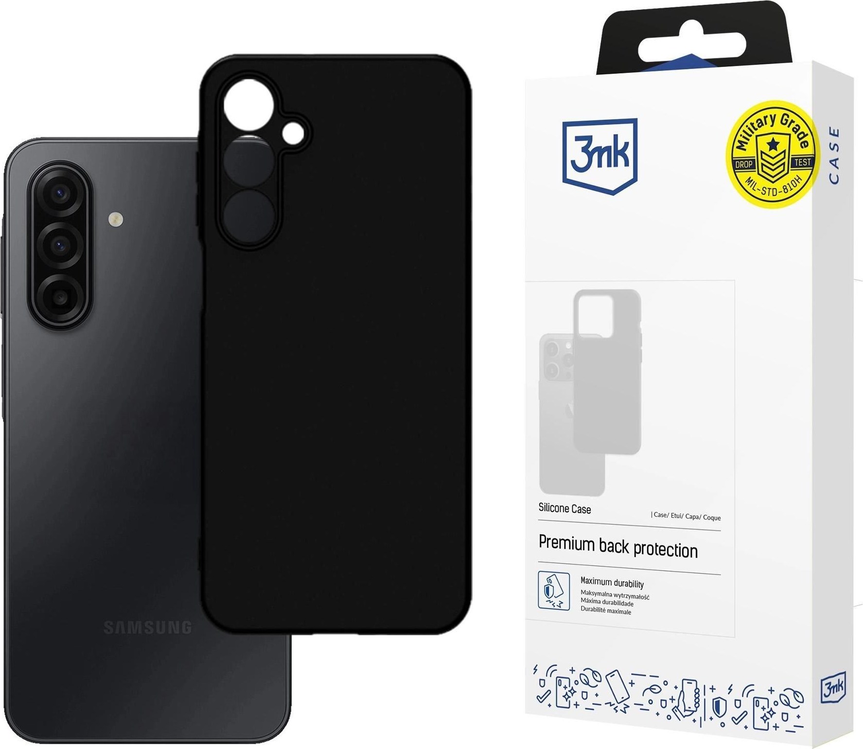 3mk ochranný kryt Silicone Case pro Samsung Galaxy A17 5G/4G