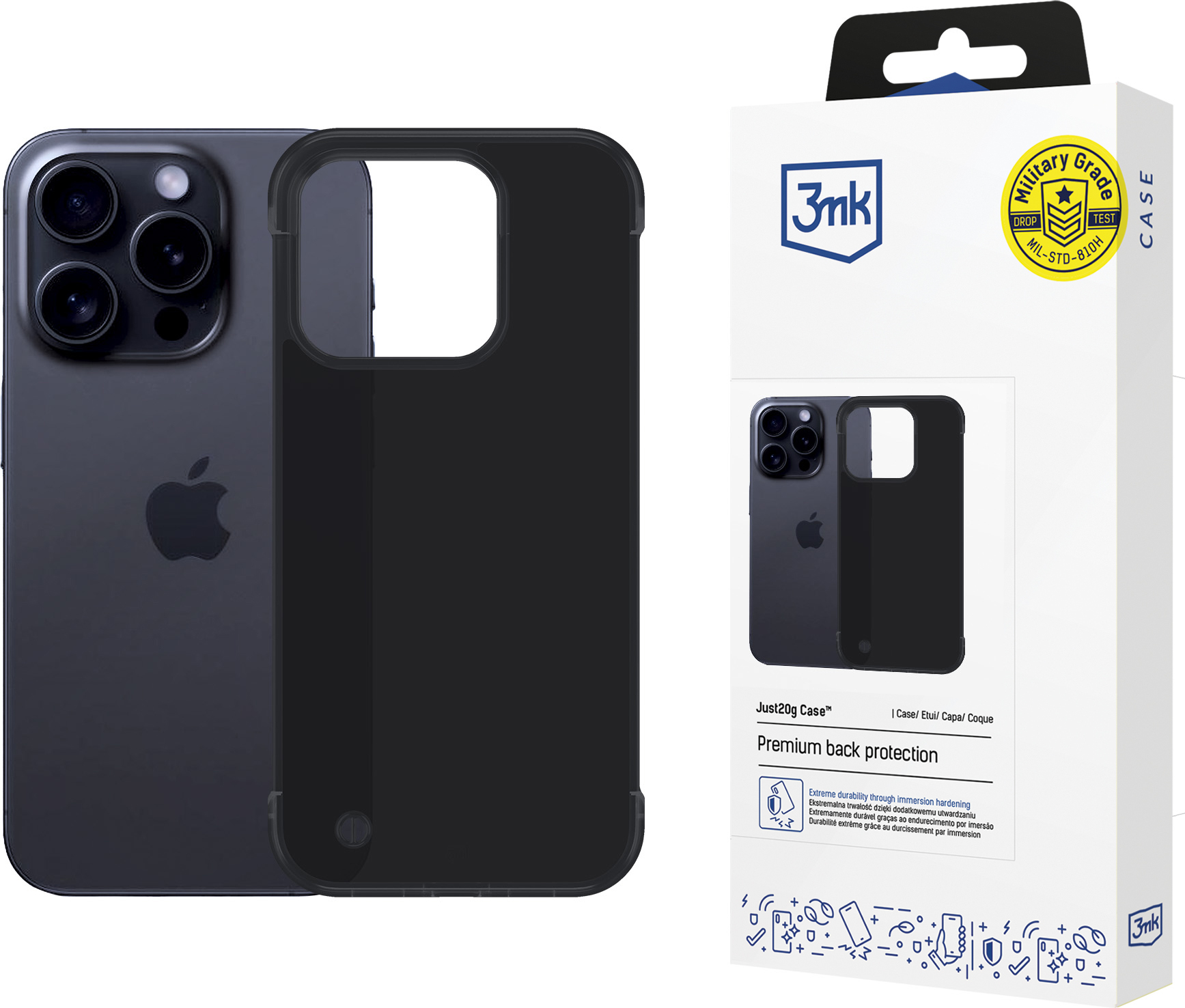 3mk ochranný kryt Just20g Matt Case pro Samsung Galaxy S25+