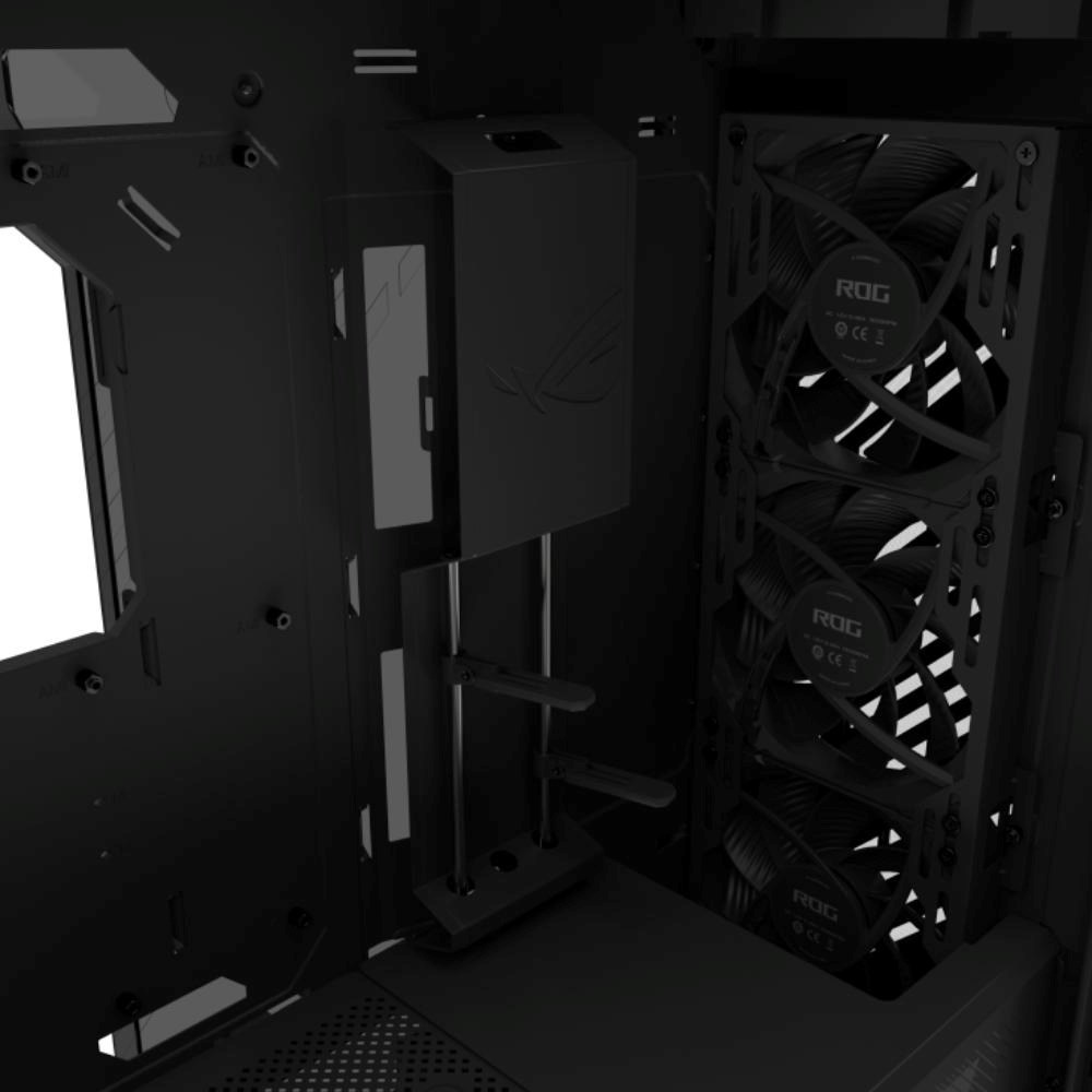 ASUS Case ROG Strix Helios II GX601S, E-ATX, Průhledná bočnice, 4x 140mm Fan, černá