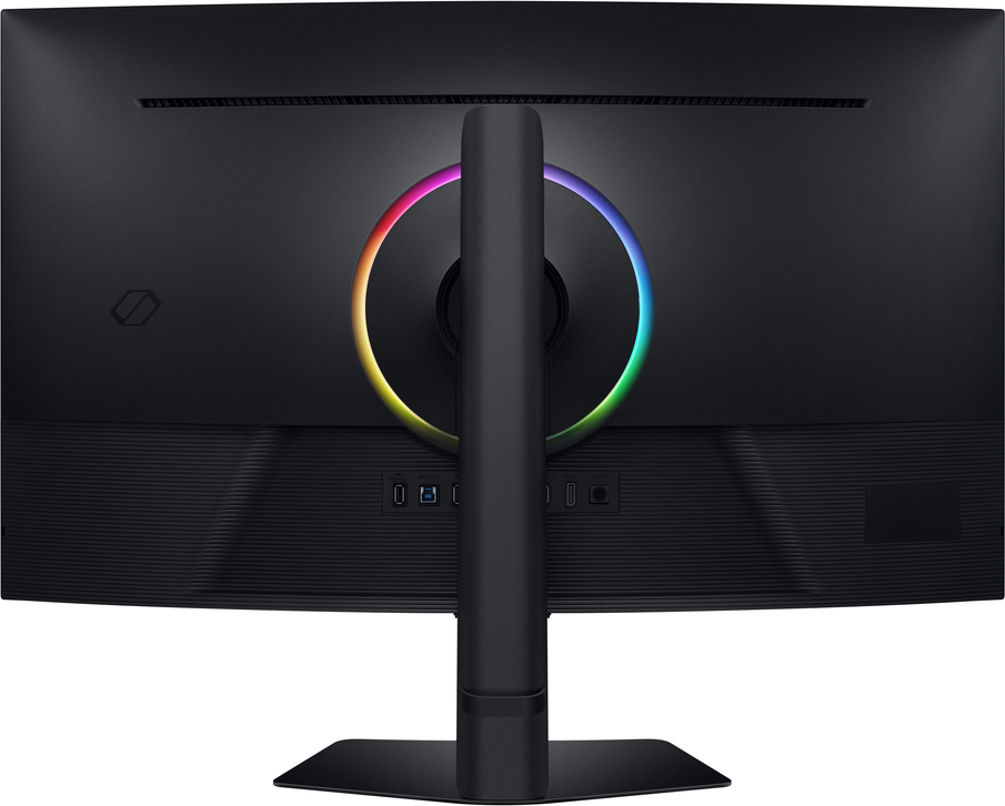 SAMSUNG MT LED LCD Monitor 37" (G75F) - Prohnutý, VA, 4K UHD, 1ms, 165hz, DP, HDMI