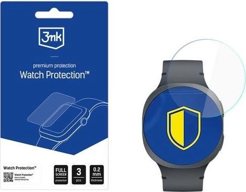 3mk hybridní sklo Watch Protection FlexibleGlass pro Samsung Galaxy Watch 8 44mm