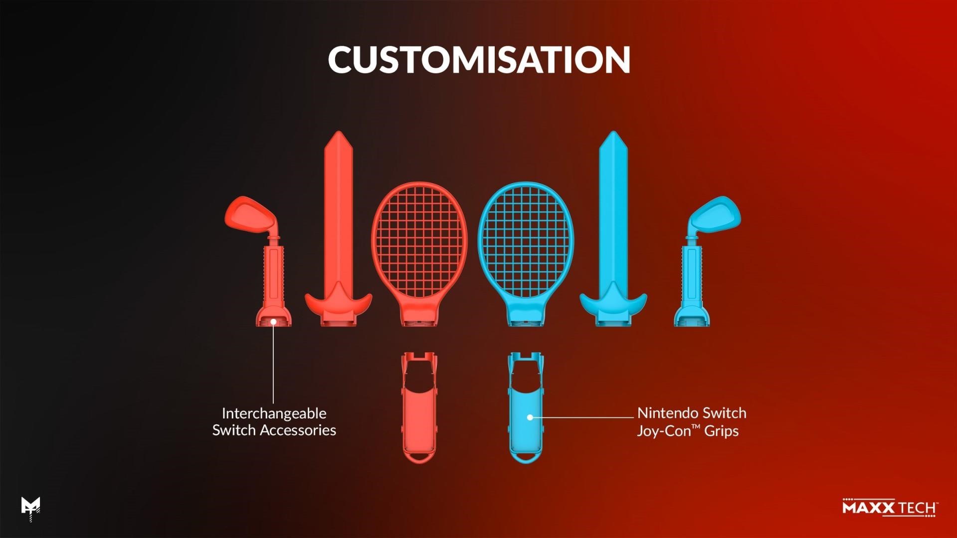 NoName Joy-Con Sports Kit SWITCH 2&1