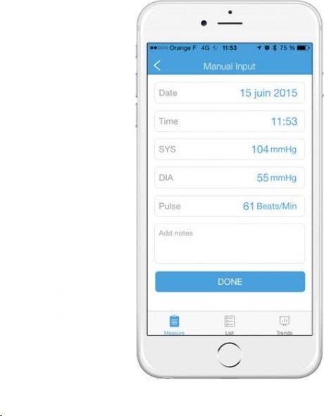iHealth TRACK KN-550BT měřič krevního tlaku