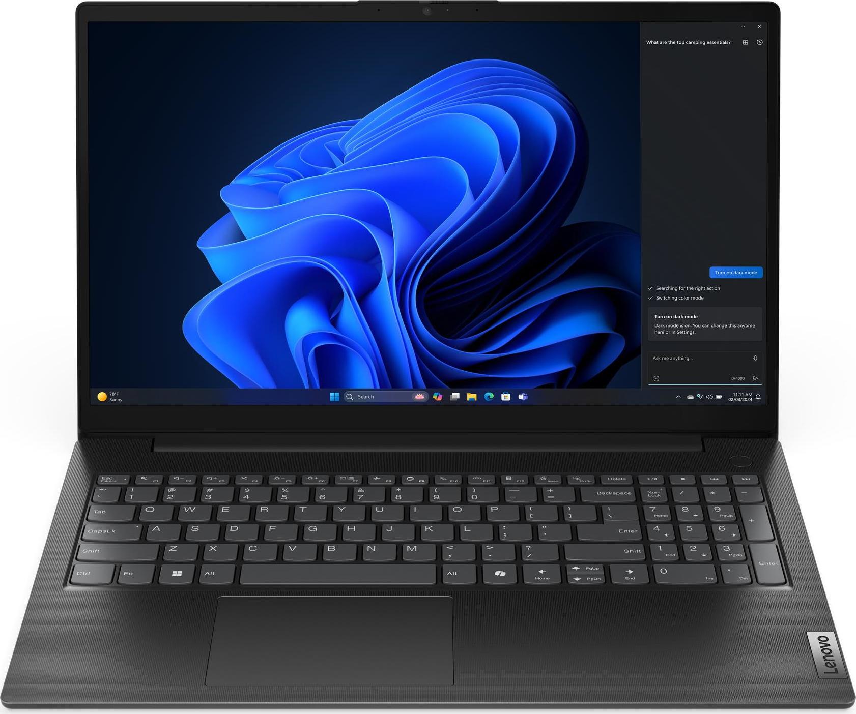 Lenovo V/V15 G5 IRL/5-210H/15,6"/FHD/8GB/512GB/Intel int/W11P/Black/2R