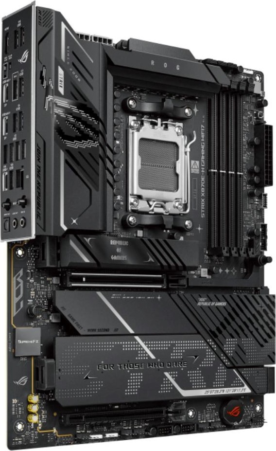 ASUS MB Sc AM5 ROG STRIX X870E-H GAMING WIFI7, 4xDDR5, 1xHDMI, 2xThunderbolt, ATX
