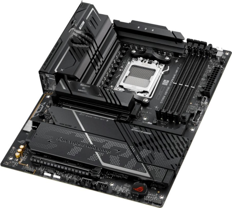 ASUS MB Sc AM5 ROG STRIX X870E-H GAMING WIFI7, 4xDDR5, 1xHDMI, 2xThunderbolt, ATX