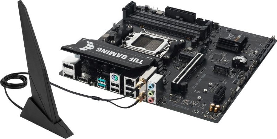 ASUS MB Sc AM5 TUF GAMING A620AM-PLUS WIFI, 4xDDR5, 2xDP, 1xHDMI, mATX
