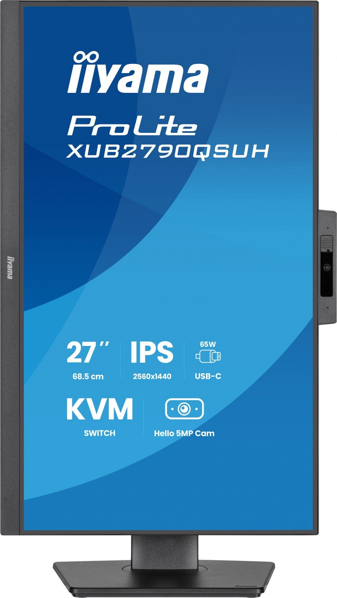 iiyama ProLite/XUB2790QSUH-B2/27"/IPS/QHD/100Hz/0,4ms/Černá/3R