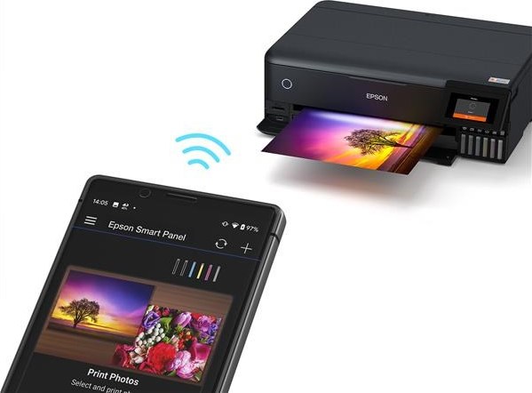 Atramentová tlačiareň EPSON EcoTank L8180, 3v1, A3, 28 str./min, USB, LCD panel, fototlačiareň, 6ink, 3 roky záruka po reg.