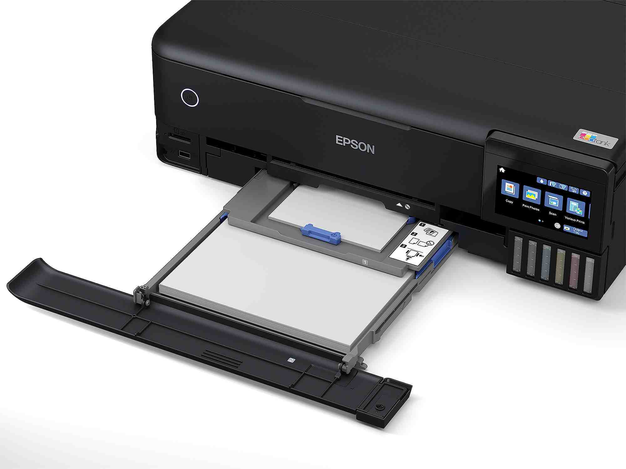 Atramentová tlačiareň EPSON EcoTank L8180, 3v1, A3, 28 str./min, USB, LCD panel, fototlačiareň, 6ink, 3 roky záruka po reg.