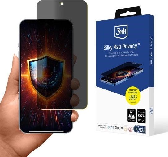 3mk ochranná folie Silky Matt Privacy pro Oppo Reno 14 F