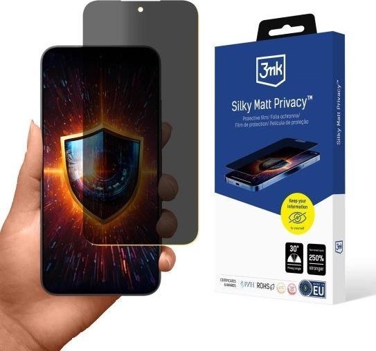 3mk ochranná folie Silky Matt Privacy pro Poco F7