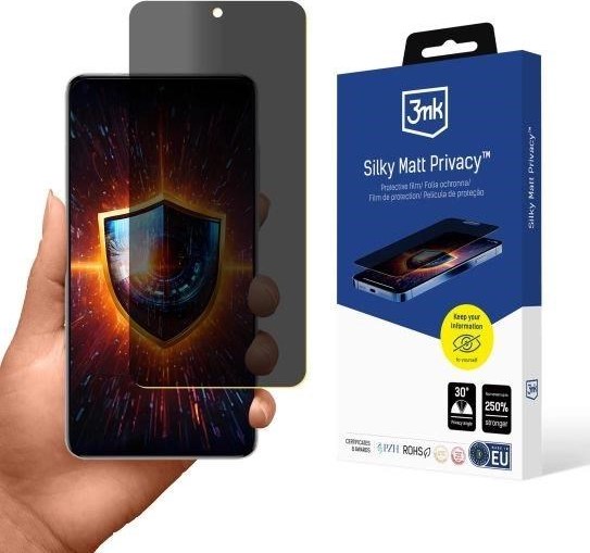 3mk ochranná folie Silky Matt Privacy pro Vivo X200 Ultra
