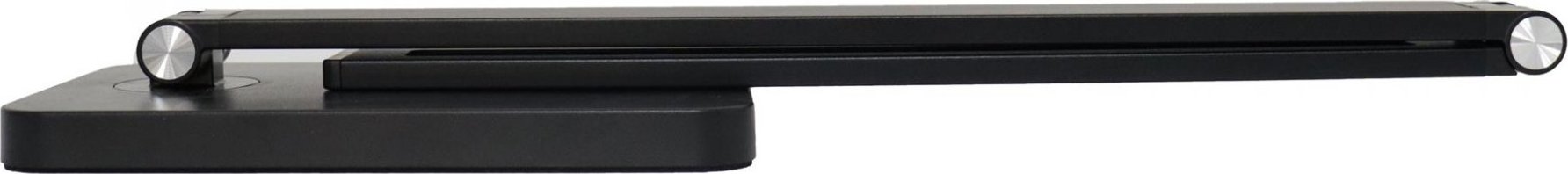 Fellowes Platinet PDL888B stolní LED lampa 10W stmívatelná, bezdrátové nabíjení, USB port, černá