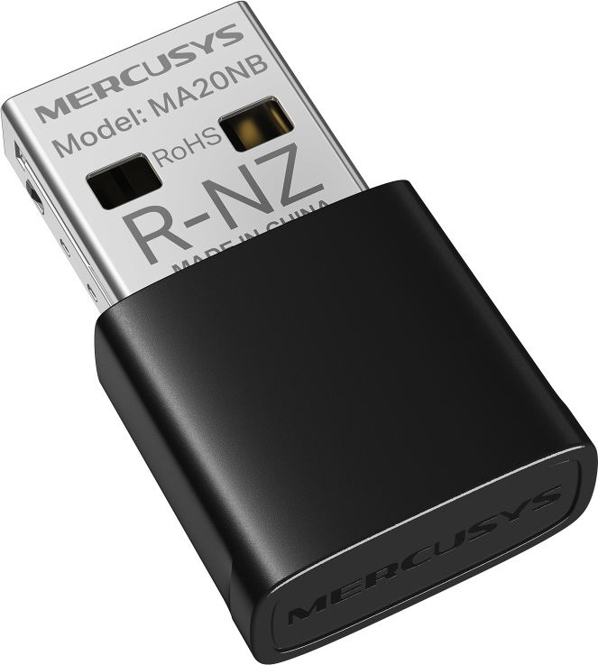 MERCUSYS MA20NB WiFi5 USB nano adapter (AC650,2,4GHz/5GHz,Bluetooth5.0,USB2.0)