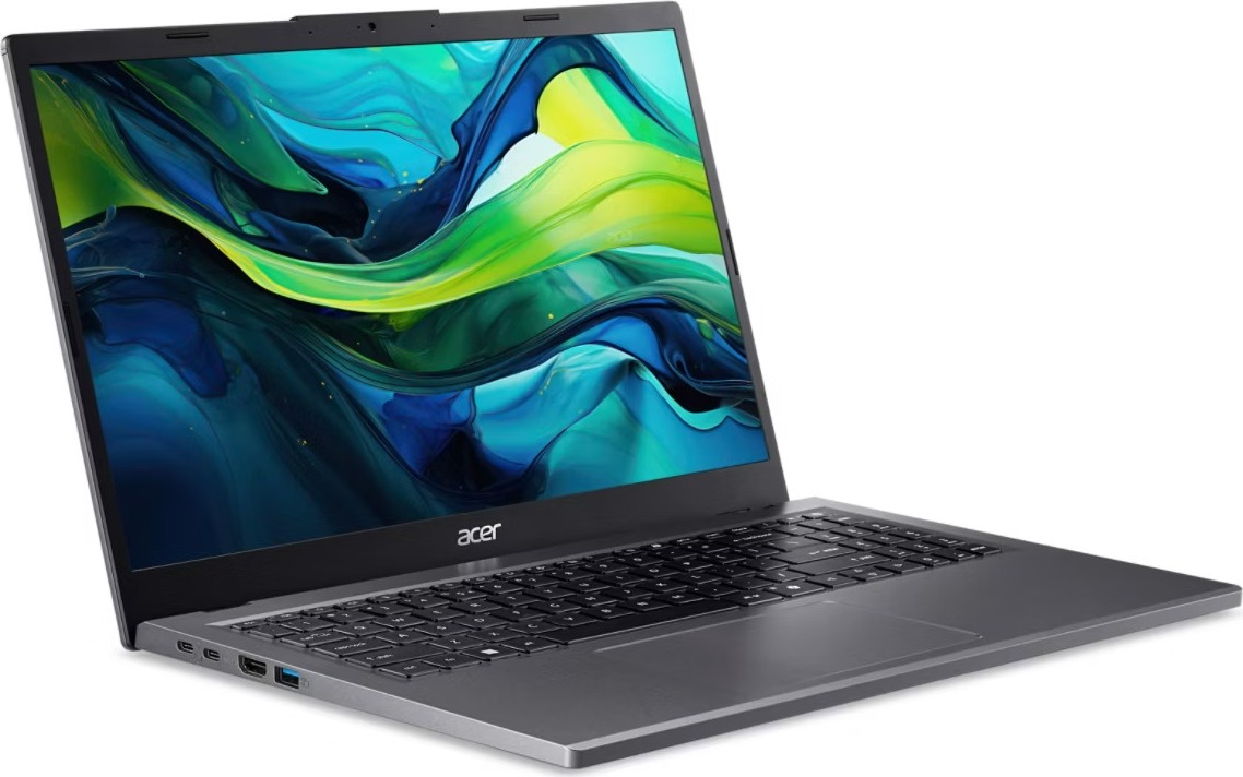 ACER NTB Aspire 15 (A15-61M-R7QD),R7-8840HS,15.6"FHD,16GB,1TB SSD,Radeon 780M,W11H,Gray