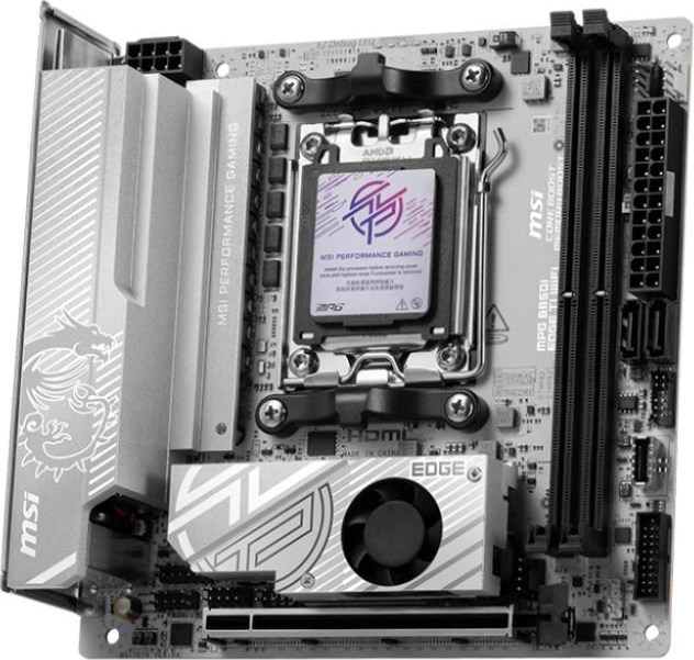 MSI MB Sc MPG B850I EDGE TI WIFI,AMD B850, 2xDDR5, 1xHDMI, WiFi, ATX