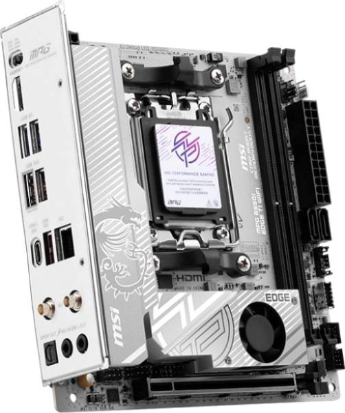 MSI MB Sc MPG B850I EDGE TI WIFI,AMD B850, 2xDDR5, 1xHDMI, WiFi, ATX