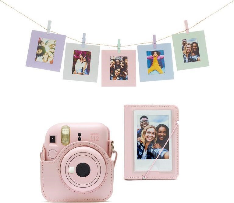 Fuji Fujifilm MINI 12 MEGA PACK ružovy