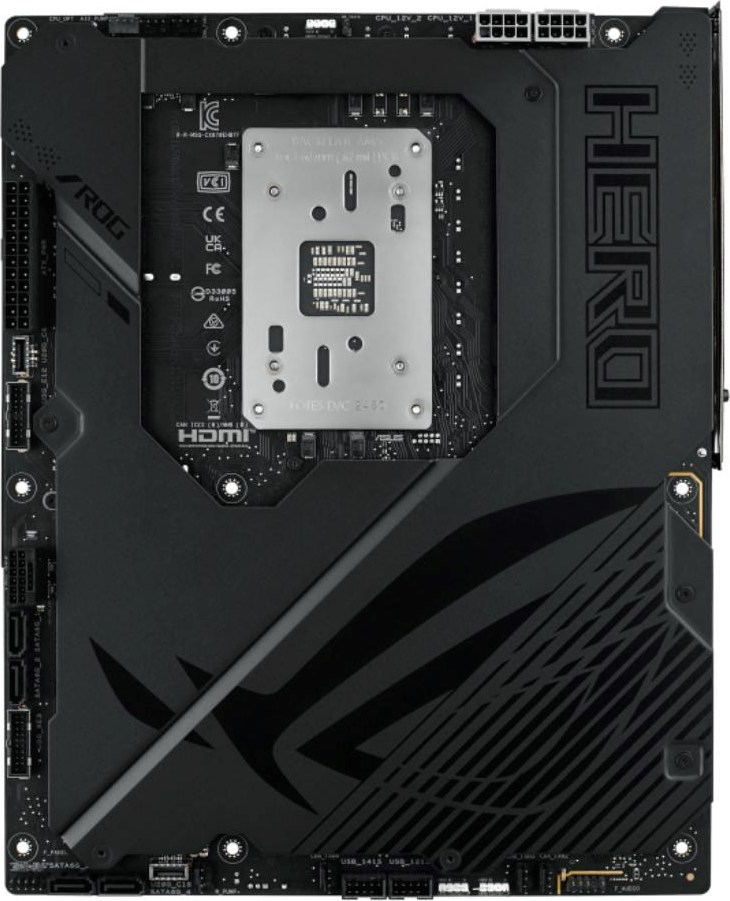 ASUS MB Sc AM5 ROG CROSSHAIR X870E HERO BTF, 4xDDR5, WIFI, 1xHDMI, 2xThunderbolt, ATX