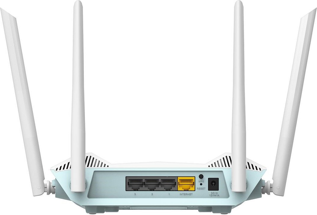 D-Link R15 Wireless AX1500 Wi-Fi 6 Router Eagle Pro AI, 3x gigabitový RJ45