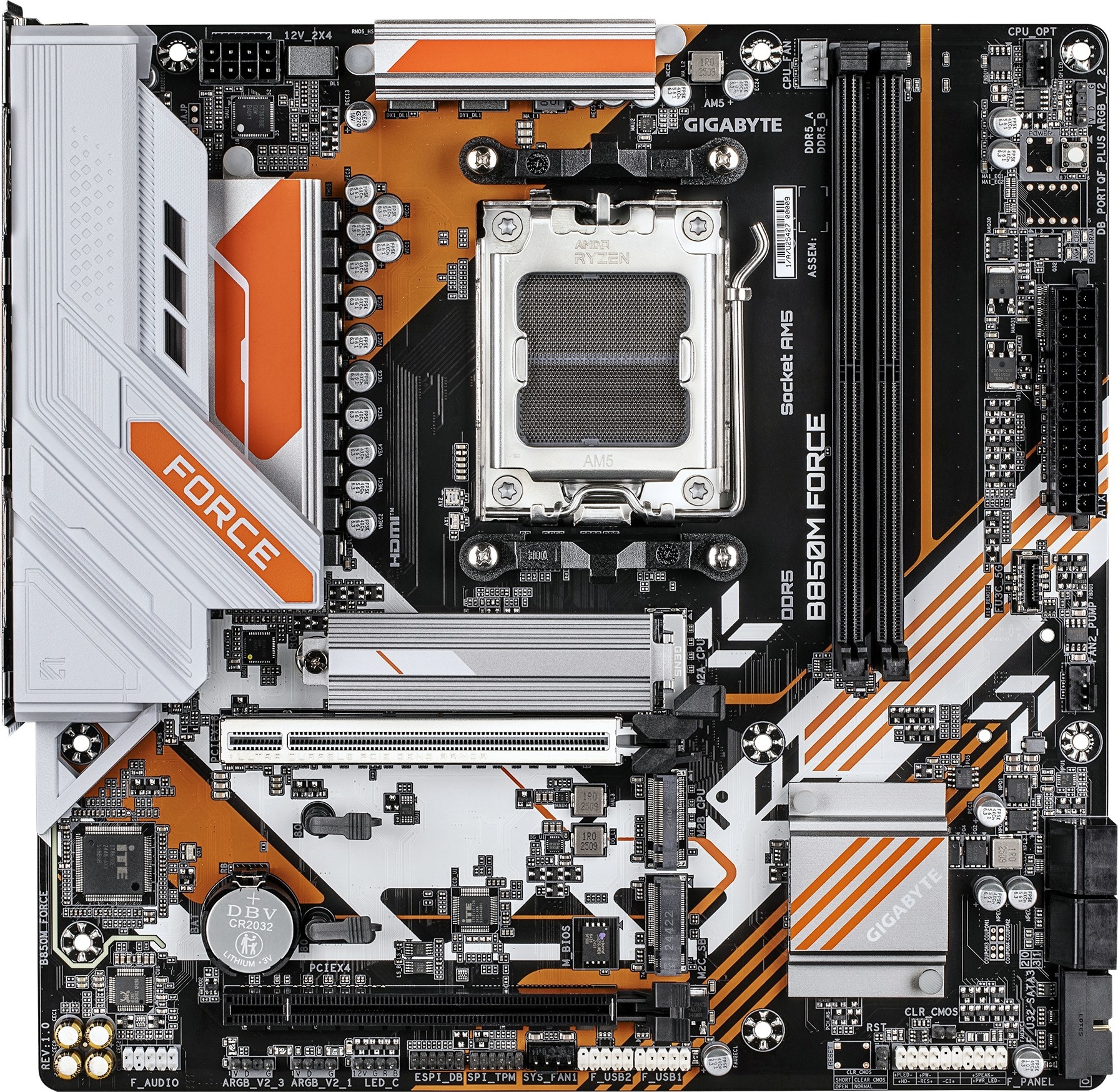 GIGABYTE MB Sc AM5 B850M FORCE, AMD B850, 2xDDR5, 1xDP, 1xHDMI, mATX