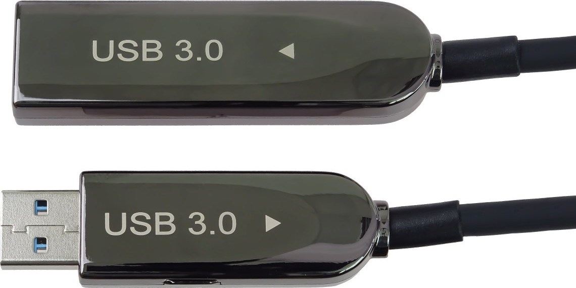 PREMIUMCORD Kabel USB3.0 + 2.0 prodlužovací optický AOC kabel A/Male - A/Female 20m
